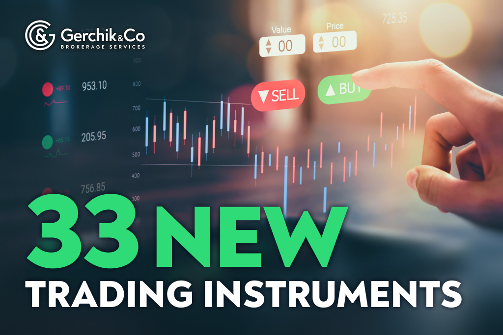 33 New Assets — Even More Ways to Trade!