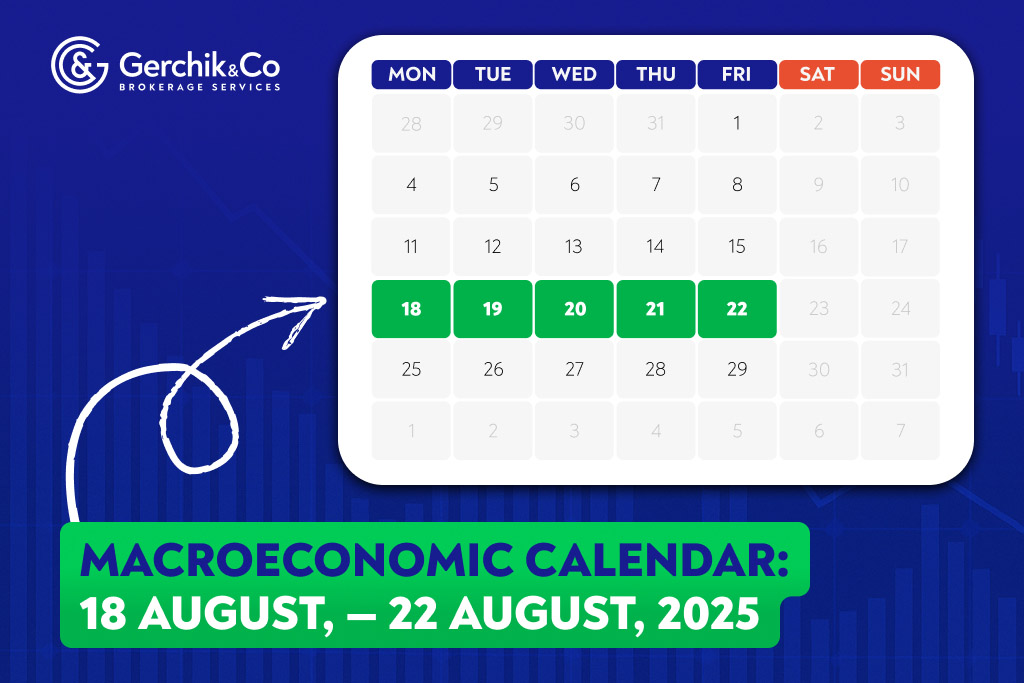 What’s Ahead: Weekly Macroeconomic Calendar for August 18–August 22, 2025
