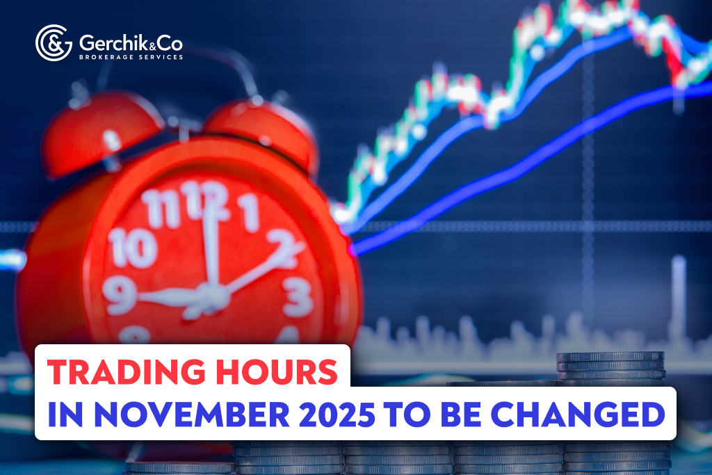 Changes in Trading Hours in November 2025